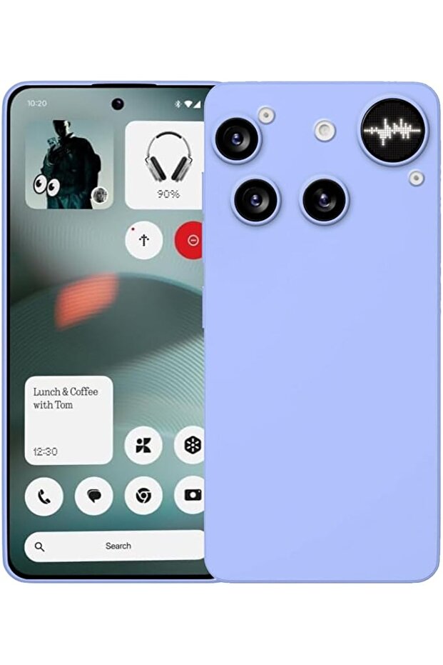 متوافق مع هاتف Nothing Phone 3، غطاء حماية من السيليكون، ملمس ناعم كالحرير، حماية كاملة للجسم، مضاد للصدمات