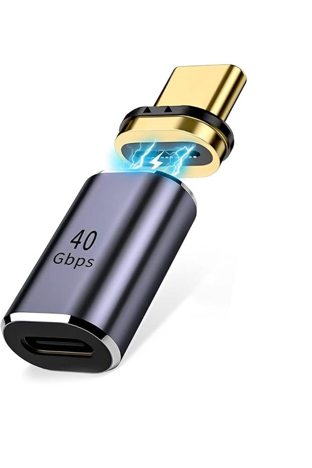 محول من النوع C إلى C يدعم USB 4.0 وThunderbolt مع شحن سريع بقدرة 100 واط ونقل بيانات بسرعة 40 جيجابت/ثانية