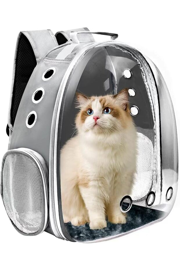 حقيبة ظهر لحمل القطط، حقيبة ظهر أمامية لحمل الحيوانات الأليفة للقطط الصغيرة والمتوسطة الحجم والجراء والكلاب