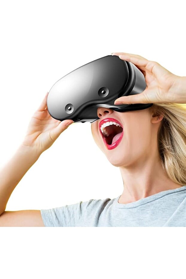 نظارات الواقع الافتراضي VR متوافقة مع أجهزة iPhone/Android، نظارات جديدة لأفلام الواقع الافتراضي ثلاثية الأبعاد U