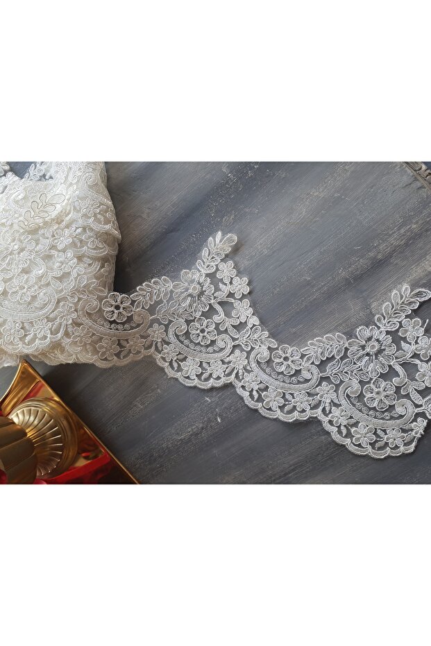 Decorative Strip French Gupur 1 Meter X 15 cm