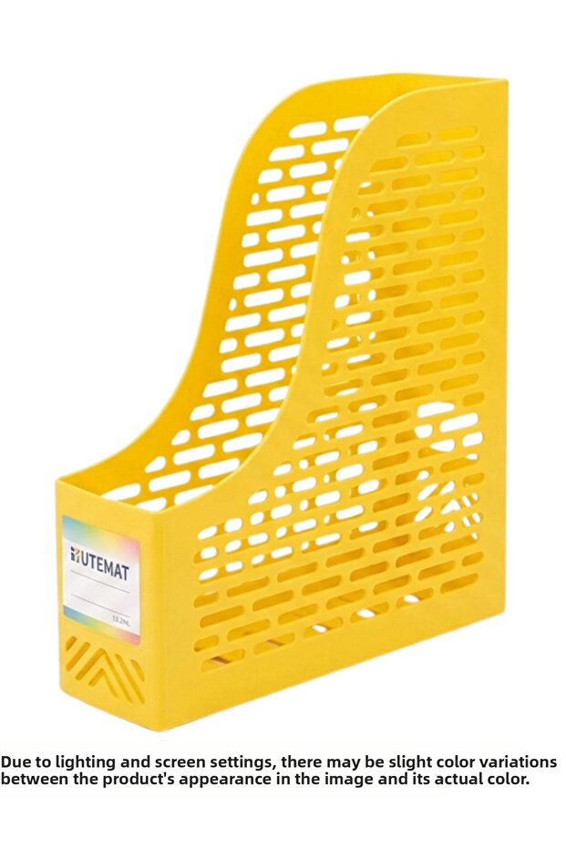 Mg01 Plastic Magazine Holder Yellow