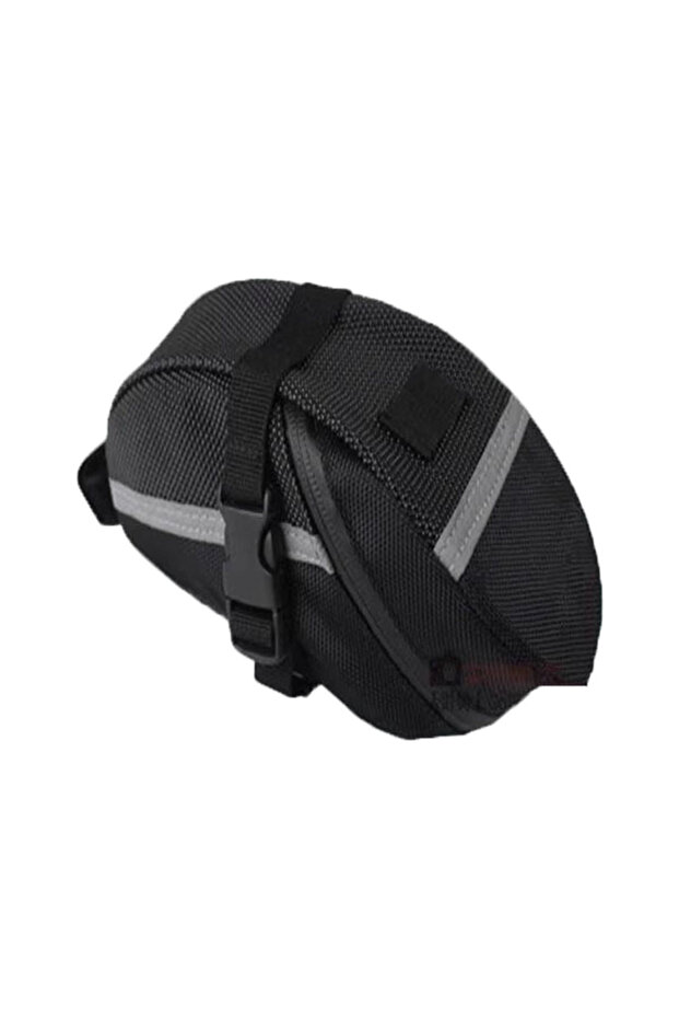 black Bicycle Rear Bag - Mountain Bike Seat Rear Bag - Multi-Functional Bag - Seat Cover