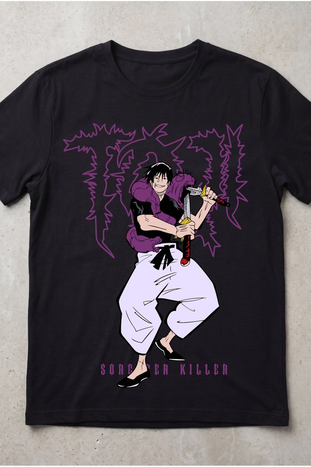 Jujutsu Kaisen Ryomen Sukuna Manga Panel Printed White Regular Fit T-Shirt