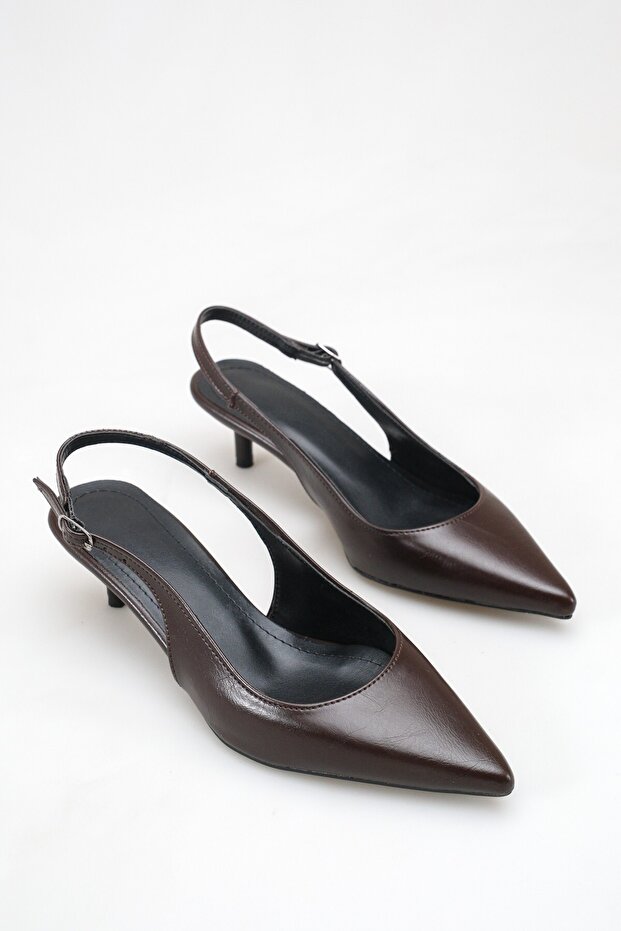 Women's Black Patent Leather Pointed Toe Low Heel Shoes