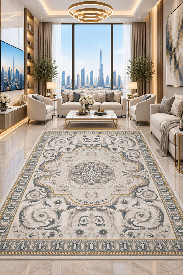Grandeur Ornate French Style Carpet