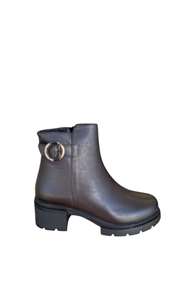 Yldz-27362-1 Brown Genuine Leather Women's Classic Boots