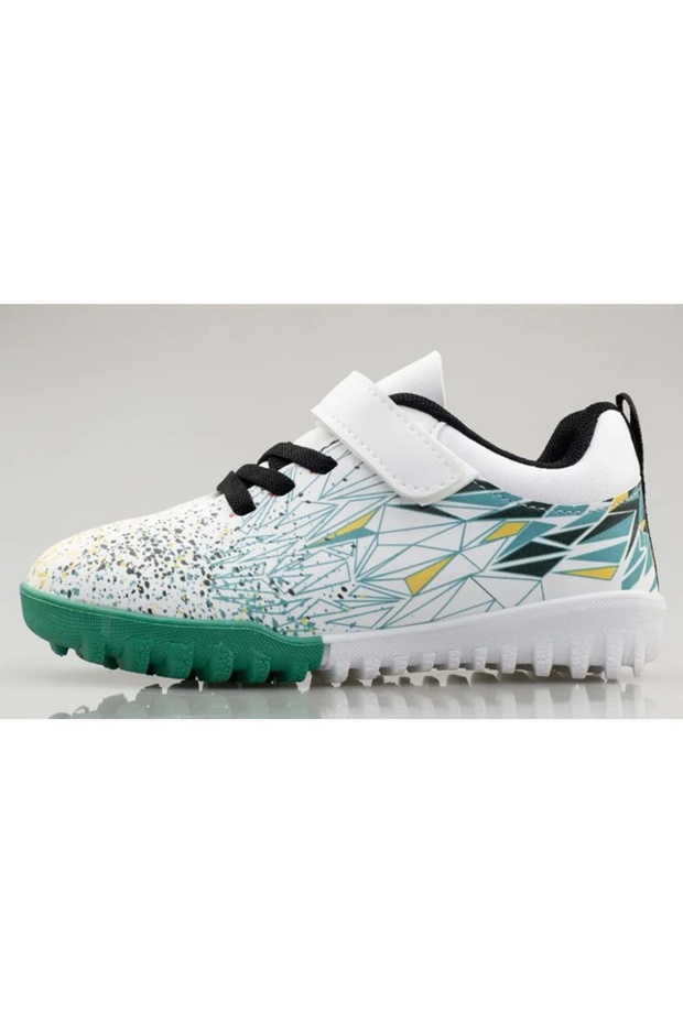 Messi Boys' Astroturf Field Shoes White