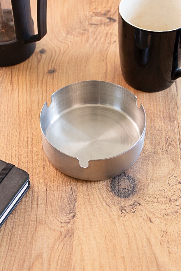 Ashtray Metal Ashtray Stainless Steel Set of 6 Ashtray Set
