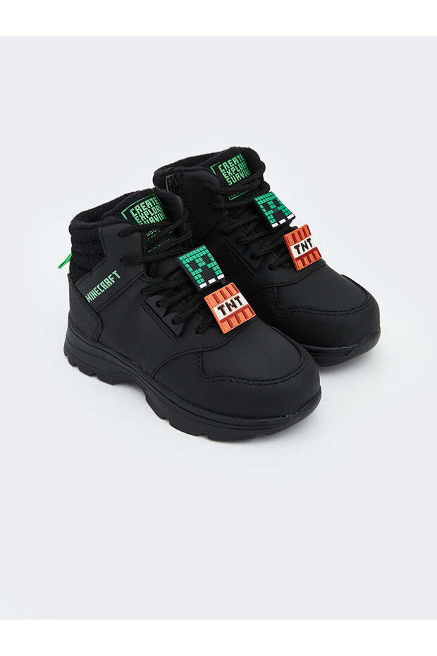 Two Mt Shop Quality Lcw Steps Black Boys' Boots
