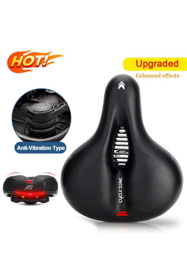 New 32031-07 Hollow Breathable Bicycle Saddle Men Women MTB Road Bike Saddle Shock Absorbing Comfort