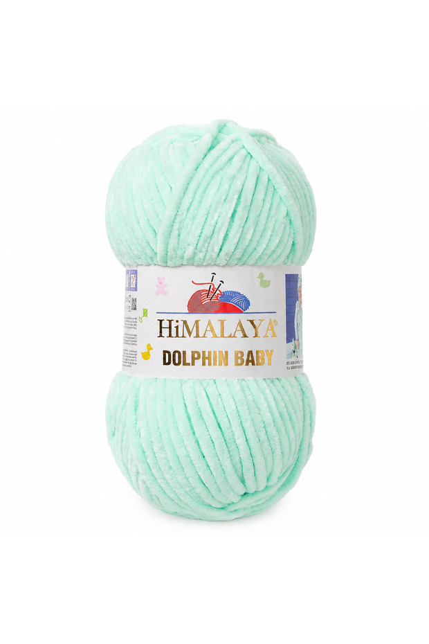 Dolphin Baby Velvet Hand Knitting Yarn 100 Gr 120 m Color Code 80307