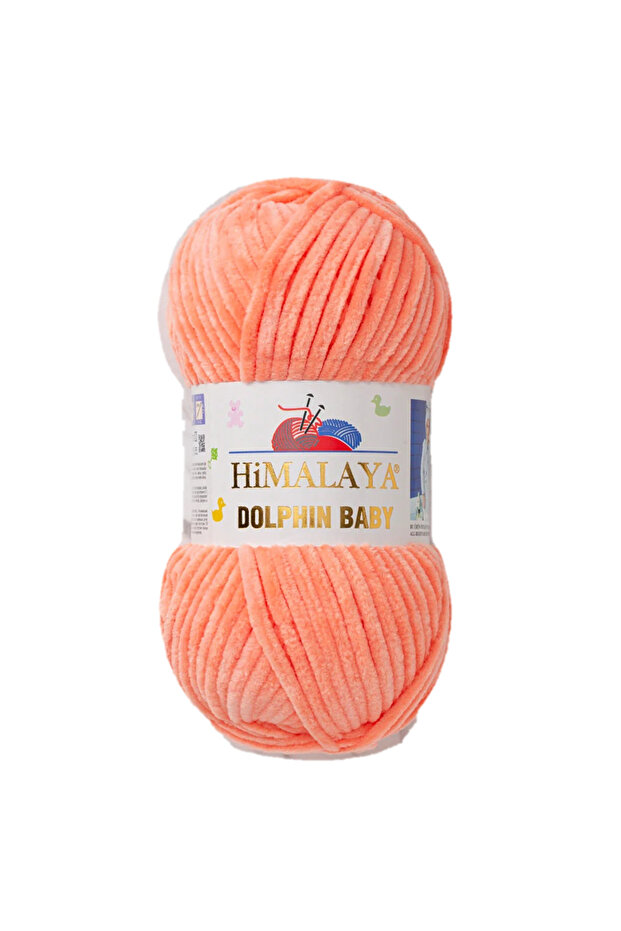 Dolphin Baby Velvet Hand Knitting Yarn 100 Gr 120 m Color Code 80355