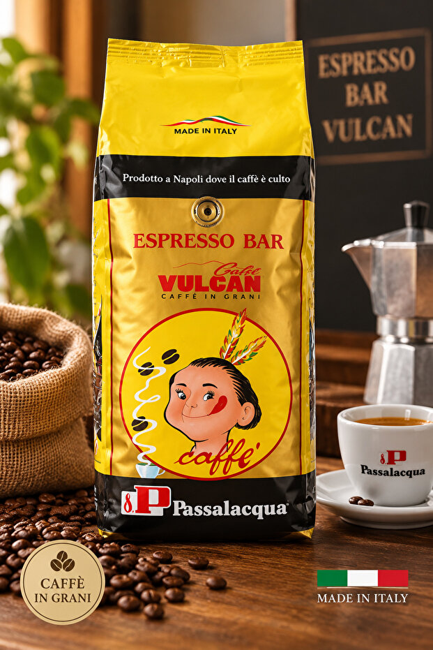 Gold Vulcan - Italian Naples Coffee Bean 500 g