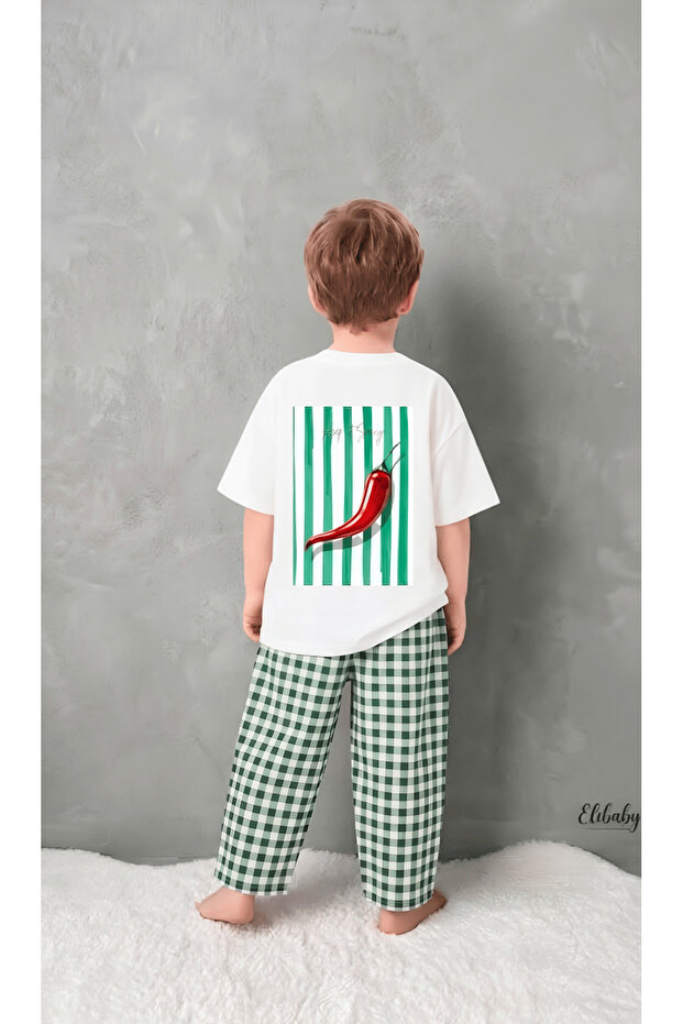 Oversize T-Shirt Wide Cut Pants Set
