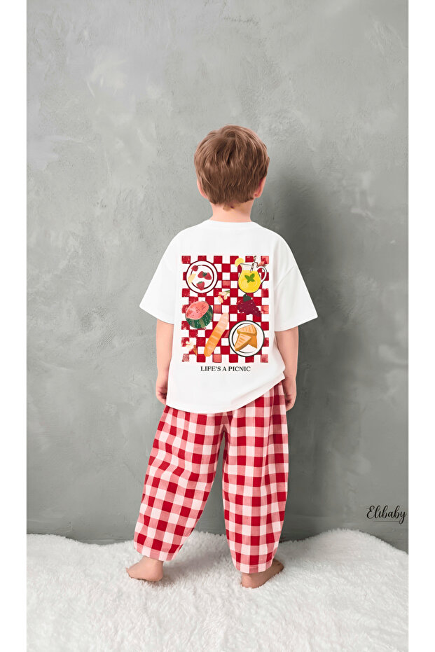 Oversize T-Shirt Wide Cut Pants Set