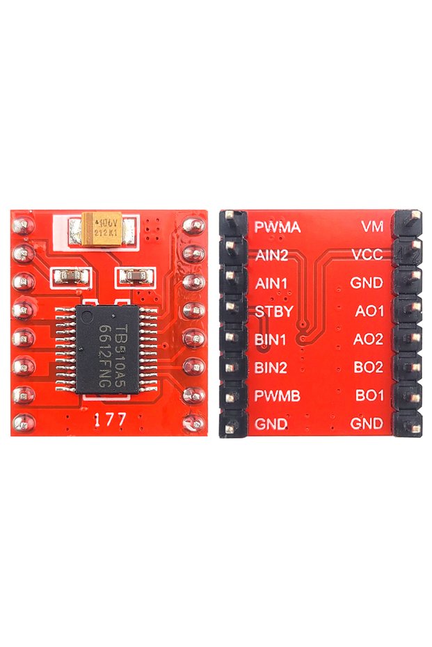 TB6612 Motor Driver Module Dual Drive High Performance Balance Trolley Driver Module 16PIN TB6612FNG