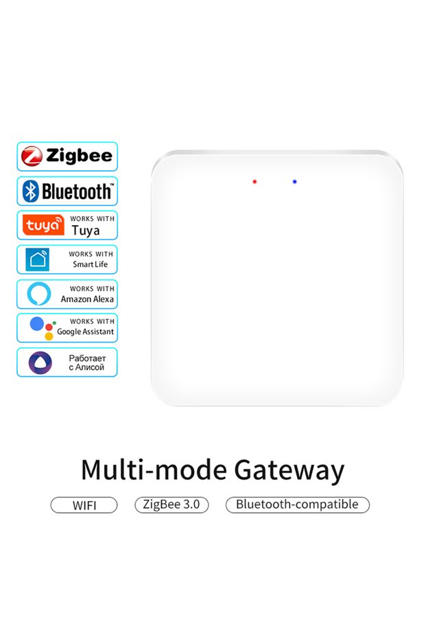 Multi Mode Gateway Tuya Smart Multi Mode Gateway / Bluetooth Gateway Hub Bridge Smart Home Control S