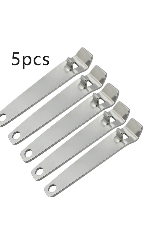 5 Pcs Silver 5pcs Oral Liquid Vial Opener Portable Ampule Bottle Opener Stainless Steel Can Opener K