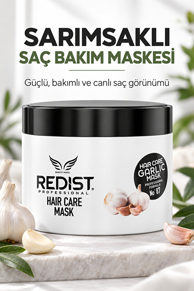 Garlic Hair Care Mask 475 ml – Intense Moisture and Shine