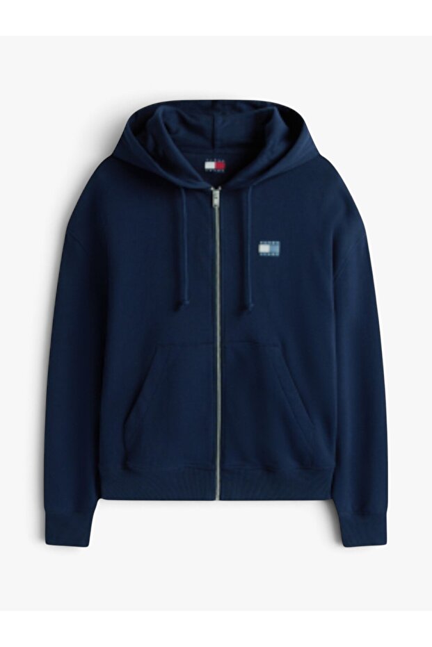 Tjm Crp New Classics Zip Thr Men's Blue Sweatshirt - Dm0Dm21626