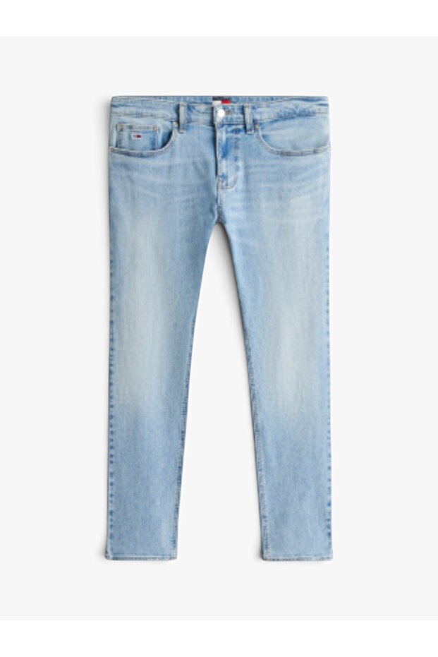 Austin Slim Tprd Bi0216 Co Men's Blue Denim Trousers - Dm0Dm21033