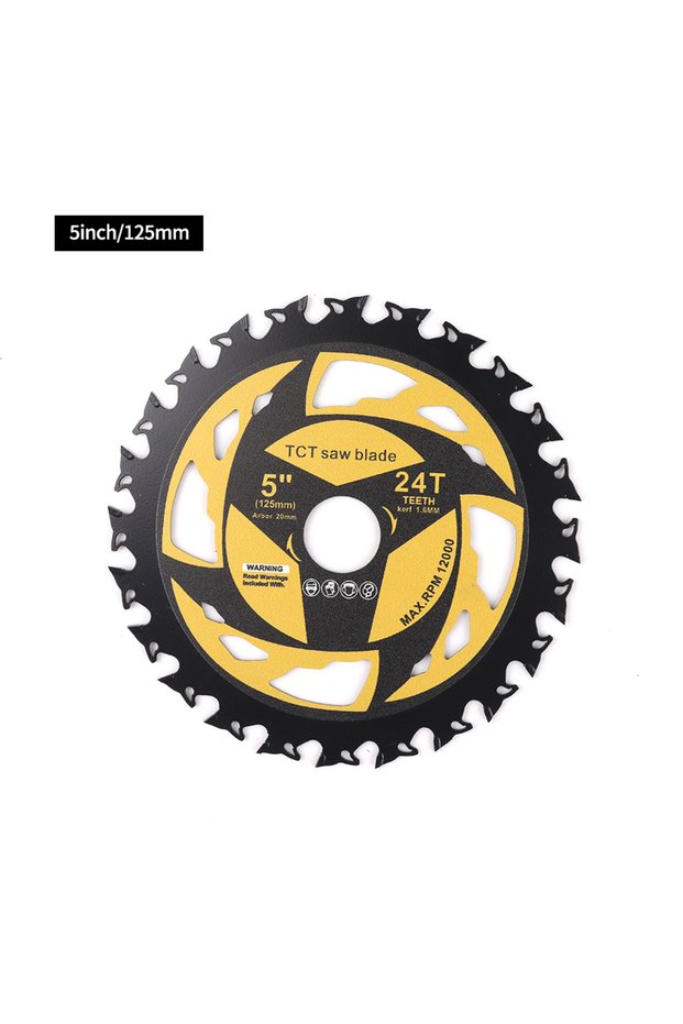 Wood Cutting 125MM TCT Circular Saw Blade Set 4" 5" 6", 18T 24T Teeth Wood Cutting Saw Blades, 20mm