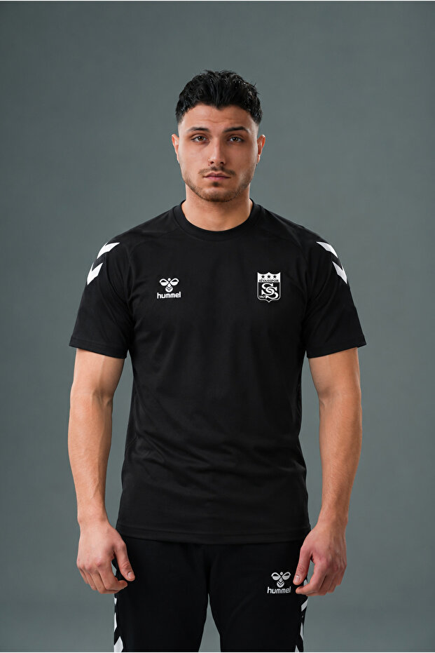 Armin Cotton Training T-Shirt Black Sivasspor