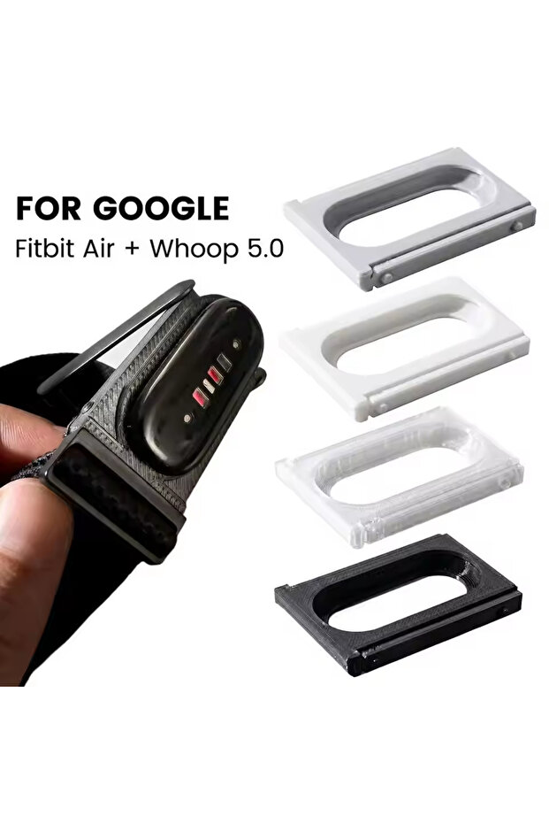 black Clip Adapter Holder For Google Fitbit Whoop 5.0 Tracker Switch Frame Converter Bracket Accessory