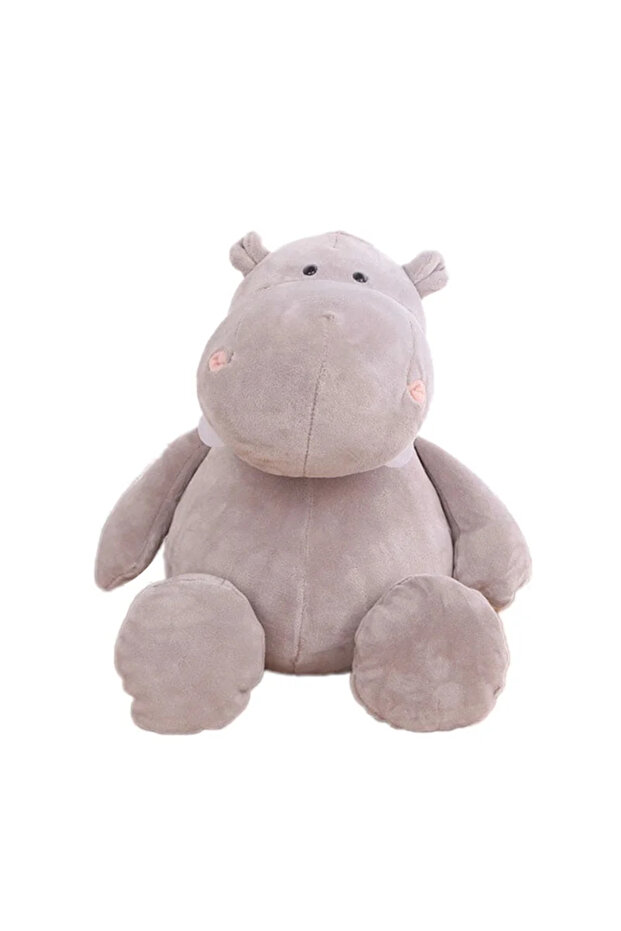 25cm-28cm Hippo Stuffed Plush Animals Toys Soft Dolls Jungle Lion Elephant Tiger Dog Fox Monkey Deer