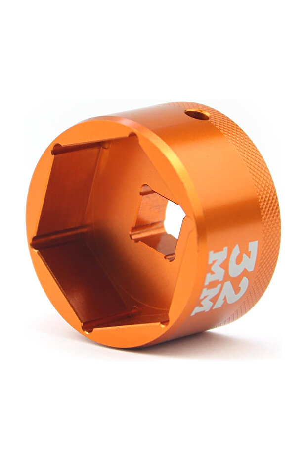 Orange 32mm Bike Fork Topcap Socket Tool for Fox 36 38 40 MTB Suspension Front Fork Repair Tool 3/8"