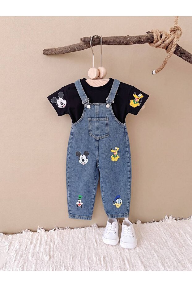 Boy's Jeans Salopet 2 Piece Jeans