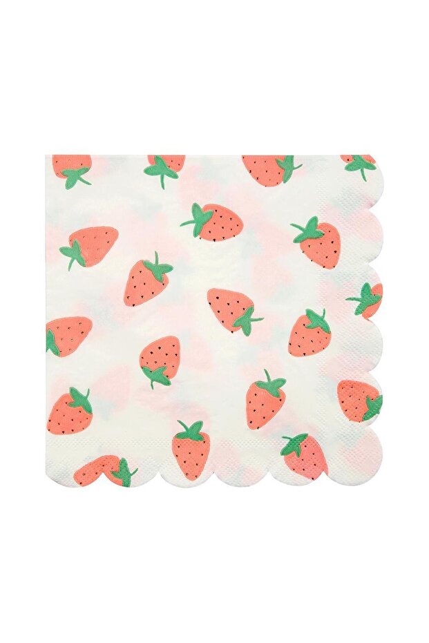 - Strawberry Napkins - Strawberry Napkins - S