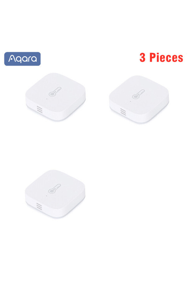 3pcs Aqara Temperature Humidity Sensor Zigbee Smart Air Pressure Environment Smart Control Smart Hom