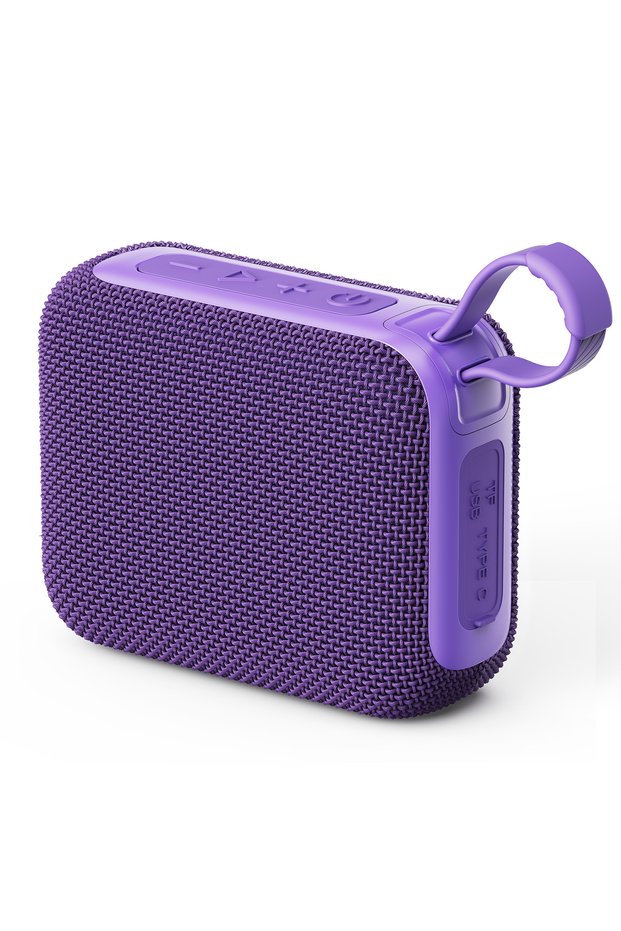 PURPLE Bluetooth Speakers TWS 10W Enhanced Bass Portable Outdoor Wireless Speaker 30Hrs IP7 Waterpro