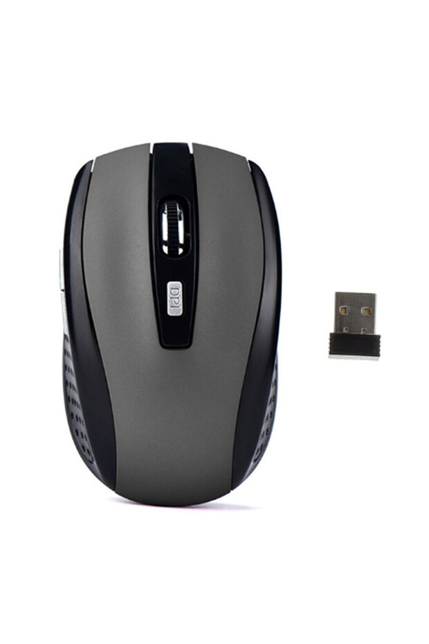 GR no Battery 2.4G Wireless Mouse 6 Keys Gaming Mouse Ergonomic Silent Mouse 1600DPI Optic