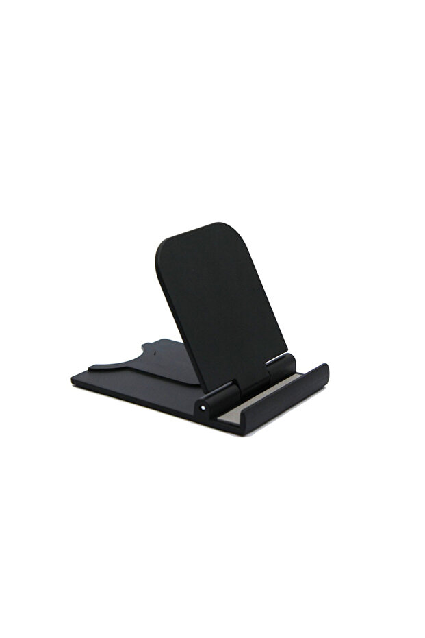 VIKEFON A Style Black Universal Mobile Phone Holder Desktop Tablet Holder for iPhone 16 iPad Adjus