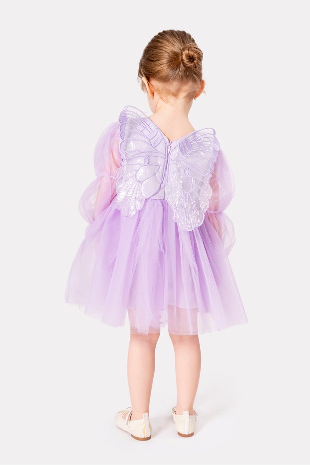Girl Baby Girl Kids Birthday Party Wedding Dress With Tulle Tutu Lining Children's Clothing baby clothing Elbuznk