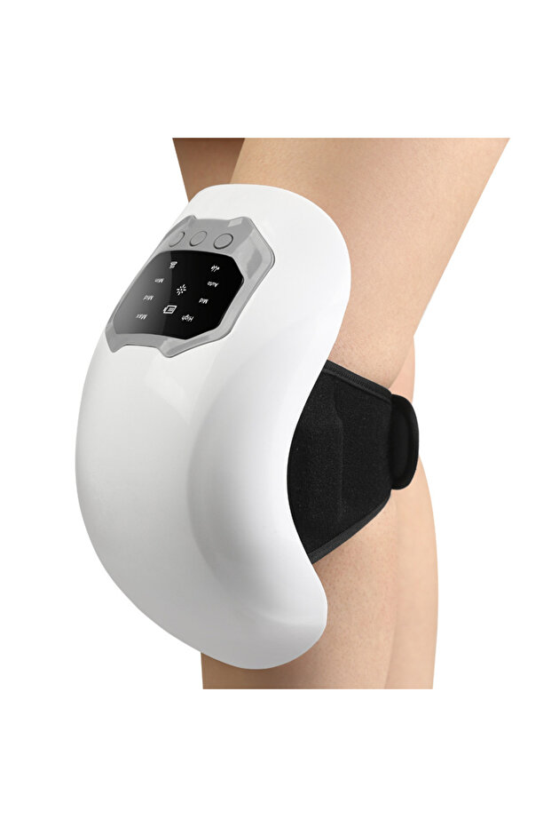 Rechargeable 3-in-1 Wireless Knee Massager, Smart Air Pressure & Vibration 3D Kneading for Shoulder