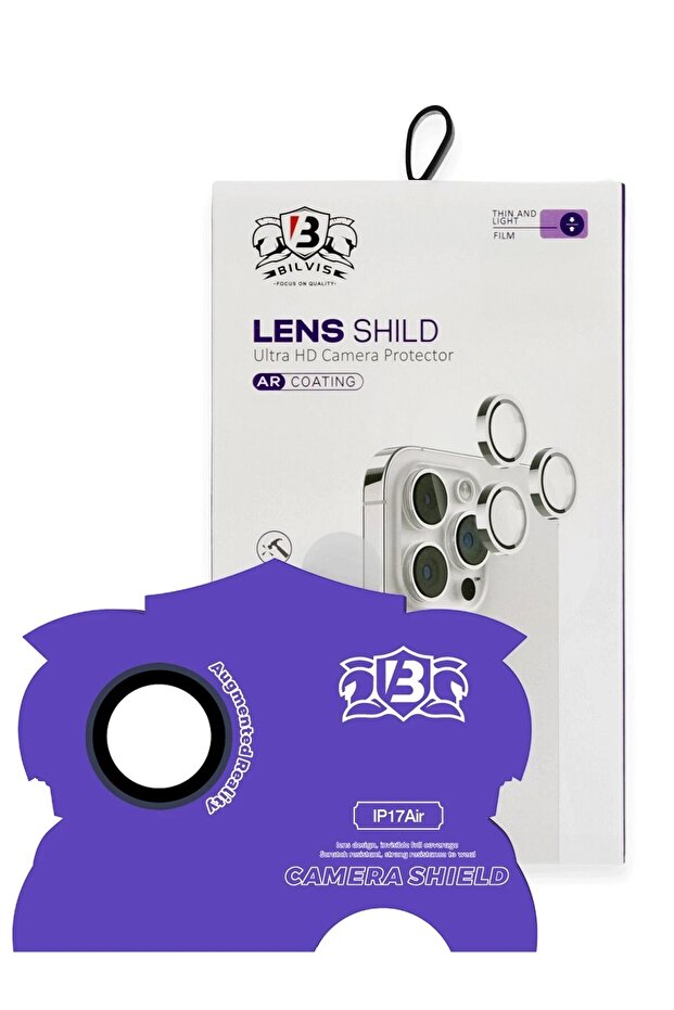®   iPhone 17 Air Bilvis Titan Kamera Lens - Navy Blue