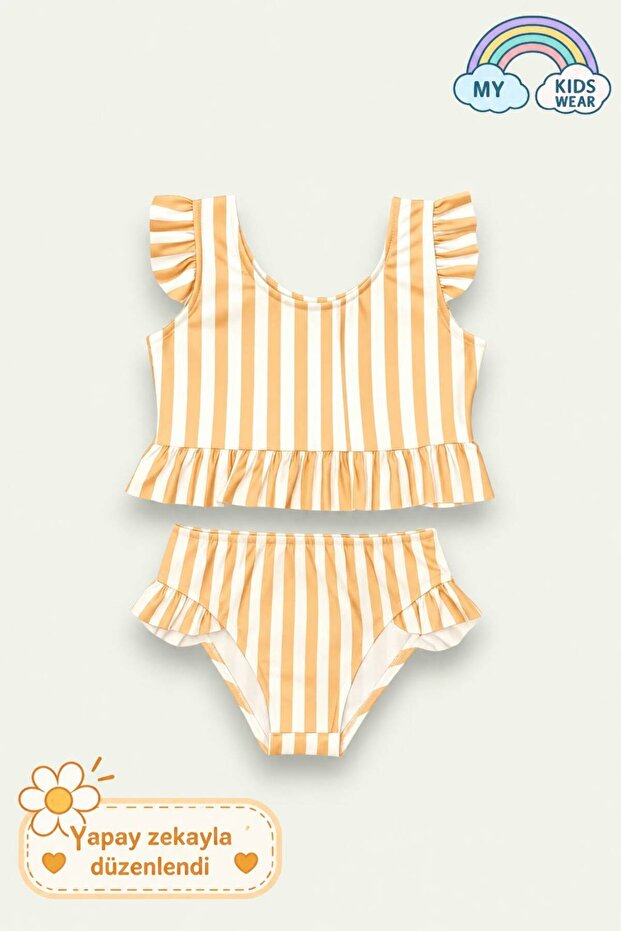 Girl's Bottom Top Swimsuit