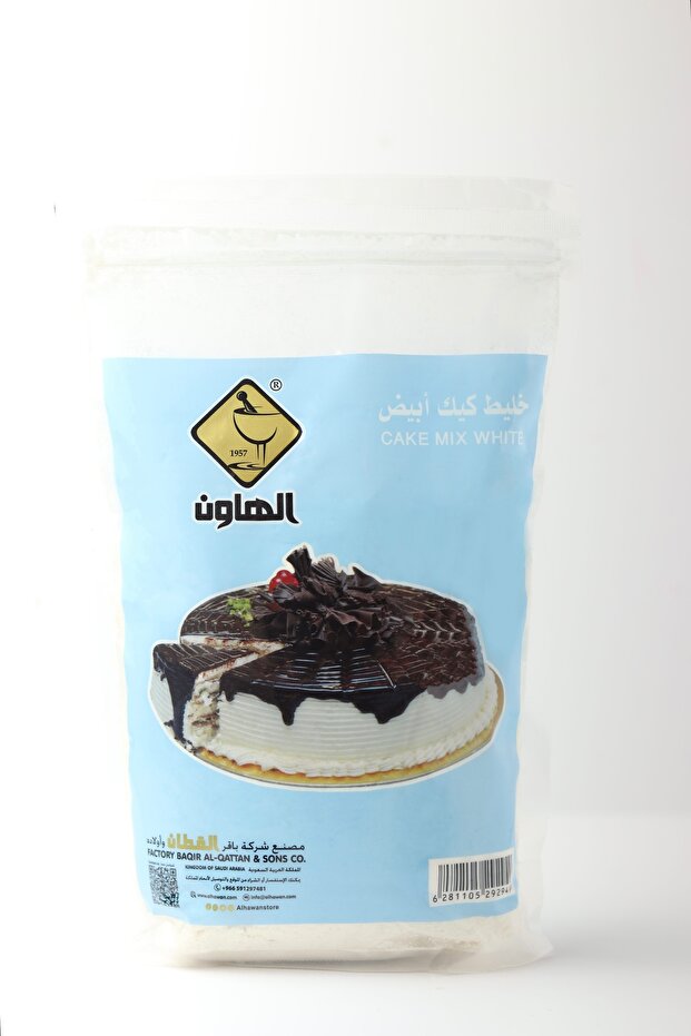 خليط كيك أبيض