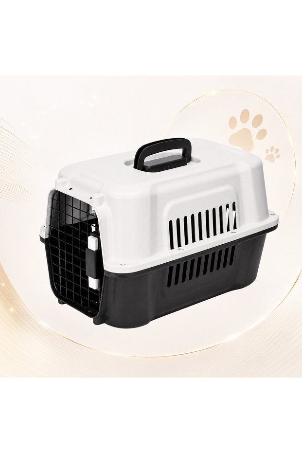 Cușcă transport animale SCP House, Sofia CONCEPT®, Premium, dungi gri