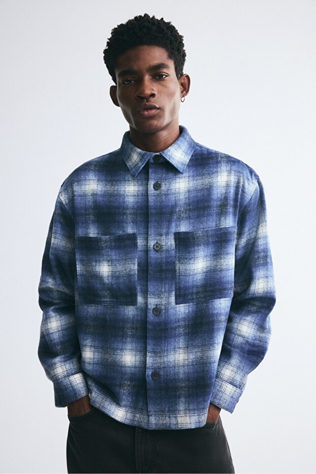 Gabardin Overshirt Gömlek