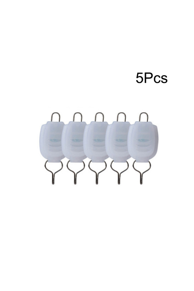 White 5Pcs Fishing Line Holder Buckle Stopper Keeper Clip For Baitcasting Reel Pescaria Accessories