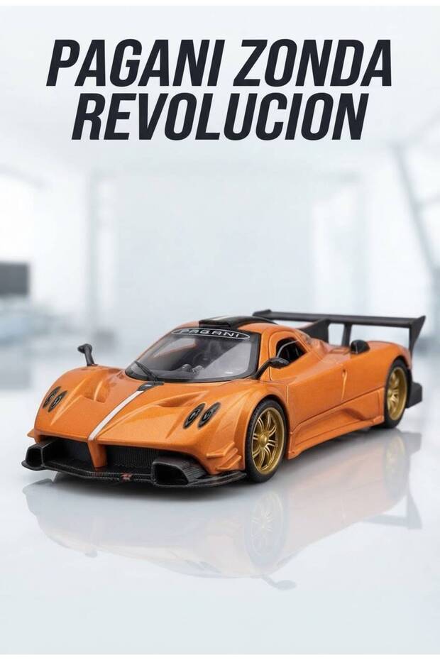 Hobbiez Licensed Pagani Zonda Doors Can Be Opened Model Diecast 1.36 Scale Metal Model Vehicle