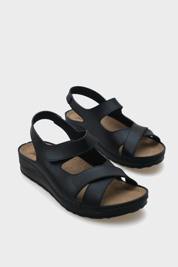 Anatomical Soft Comfortable Sole Wedge Heeled Mother Sandals