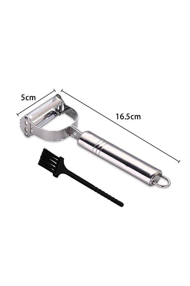 2 in 1 Stainless Steel Multi-function Vegetable Peeler Cucumber Carrot Fruit Cutter Julienne Peeler