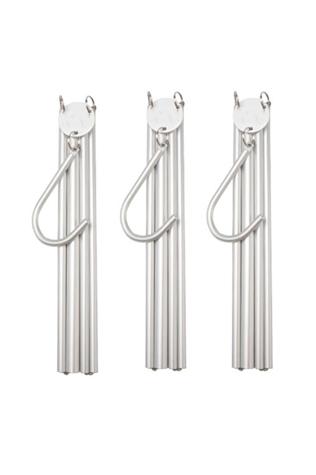 White 3Pcs Travel Hanger Portable Foldable Hangers Simple Outdoor Drying Rack Clothes Hangers For Be