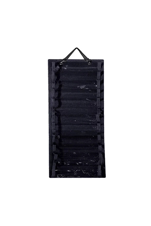 12 cells Storage Bag Roll Storage Hanging Bag Organizers Holder Heavy Duty Space-saving Hanging Org